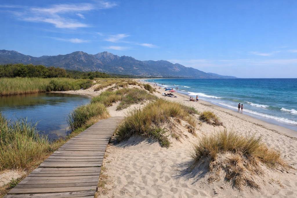 Plage de mare e stagnu : lagune, dunes et balades sur la côte orientale