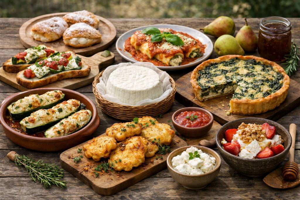 Recette brocciu corse : idées salées et sucrées pour sublimer ce fromage frais