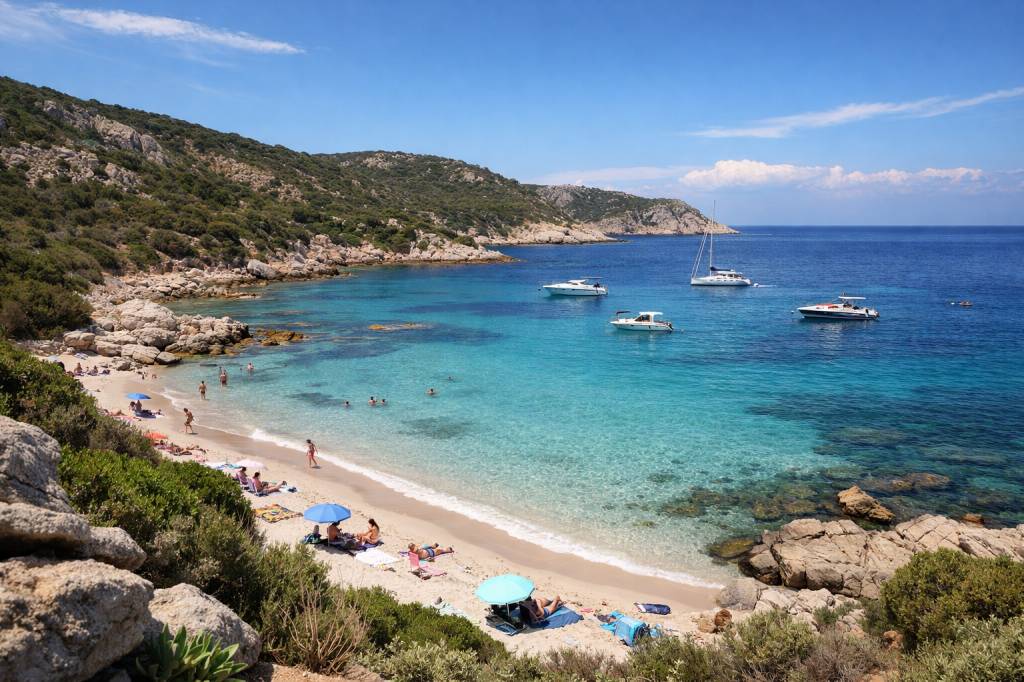 Plages de sant'amanza : découverte d’une baie préservée au sud de bonifacio