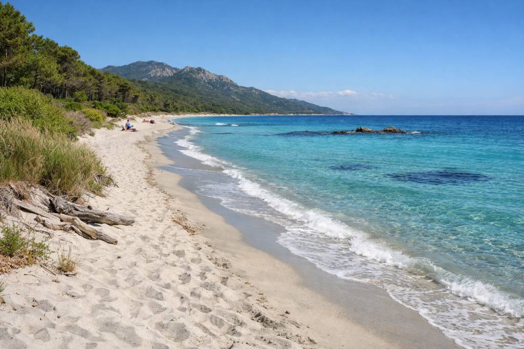 Plage de san giuseppe : nature préservée et sable fin sur la côte est de la corse