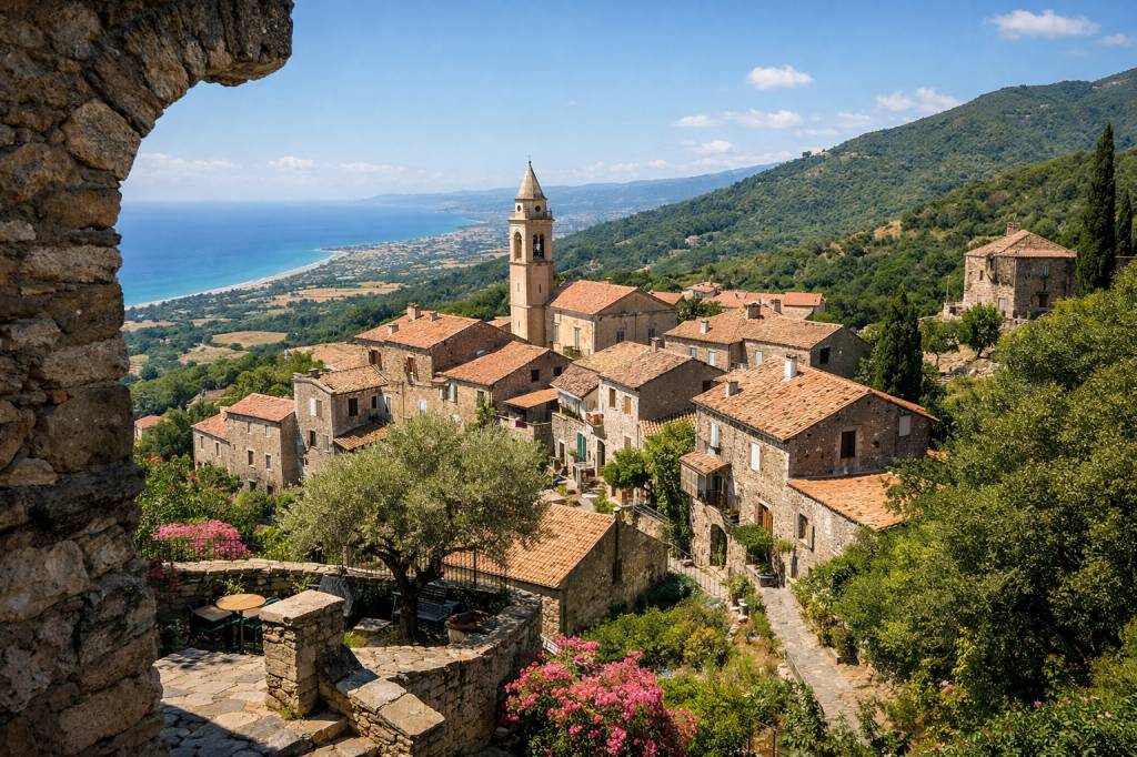 Saint nicolao corse : charme, patrimoine et randonnées dans ce village de la costa verde