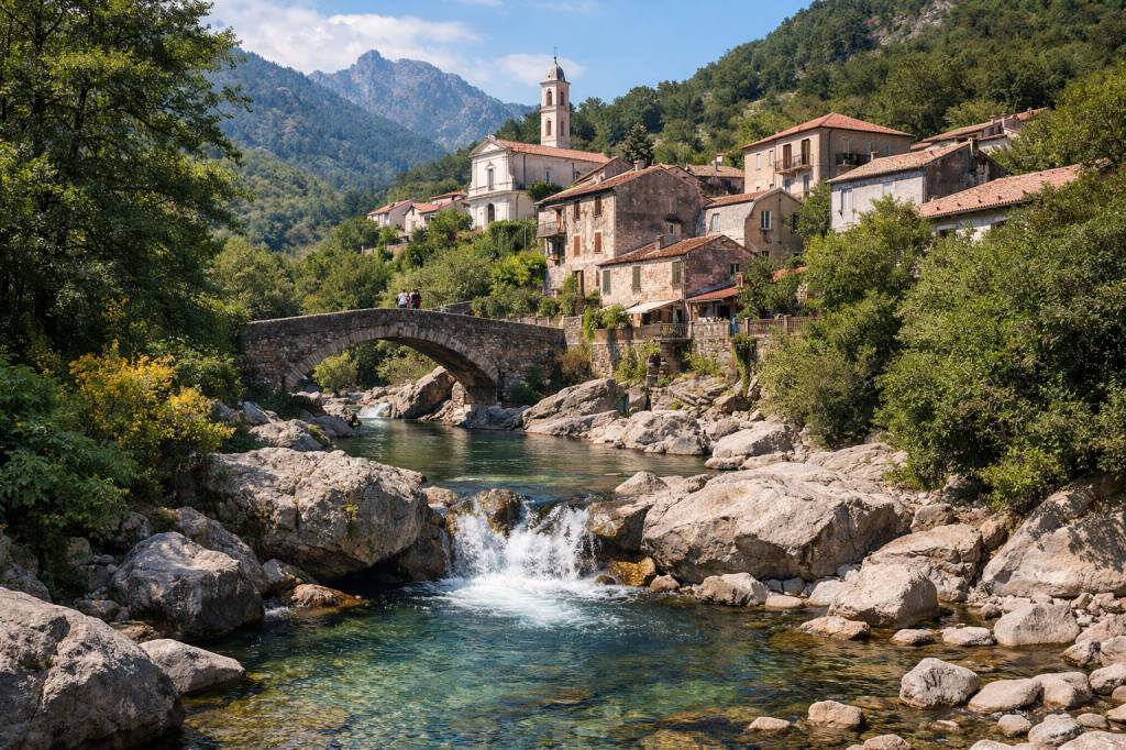 Canaglia corse : entre rivière, forêt et vie de village au cœur de l’île