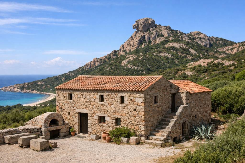 Casa di roccapina : visite de ce site emblématique face au lion de roccapina