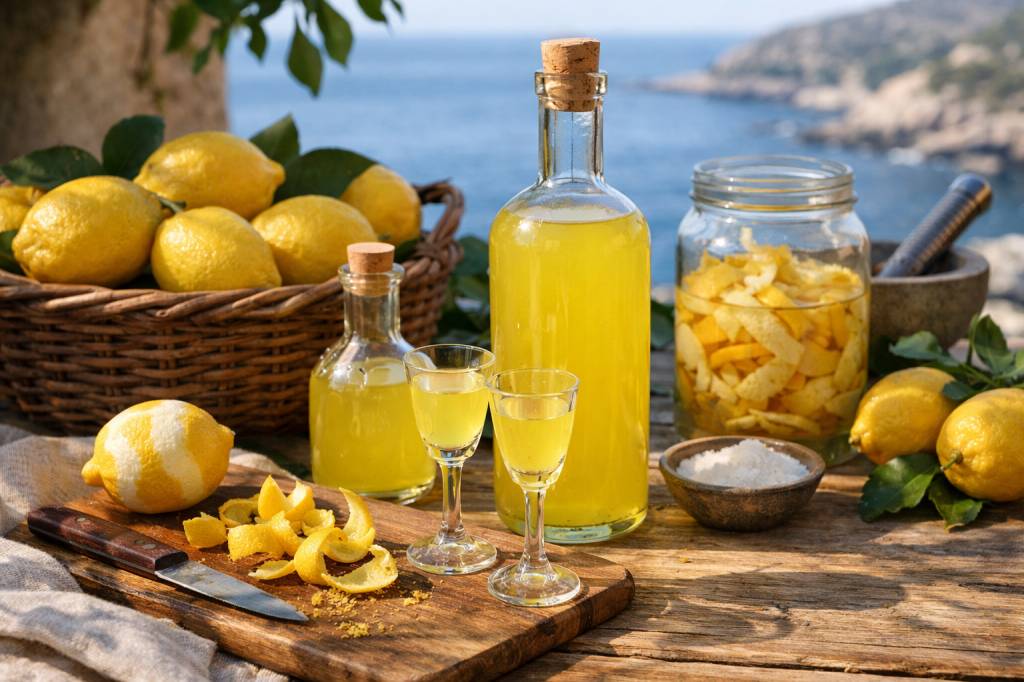 Limoncello recette corse : préparer soi-même cette liqueur de citron aux parfums insulaires