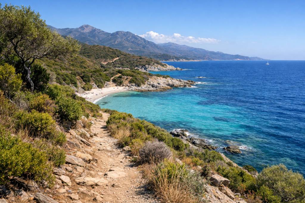 Sentier du littoral saint florent : itinéraire détaillé vers le désert des agriates et ses plages sauvages