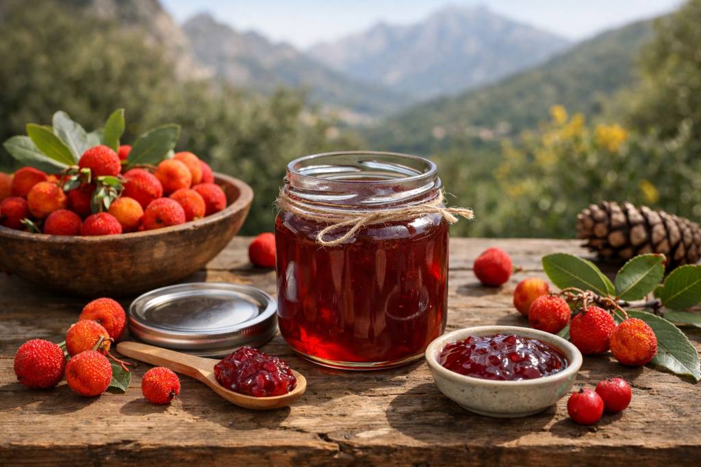 Gelee d'arbouse : une recette authentique inspirée du maquis corse