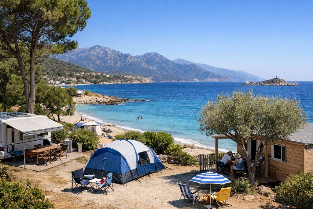 Camping l'arimone : séjourner en bord de mer sur la côte ouest de la corse