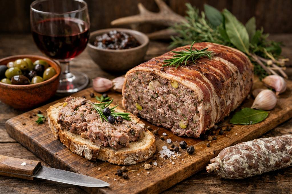 Recette terrine de sanglier : saveurs de corse pour un plat de chasse convivial