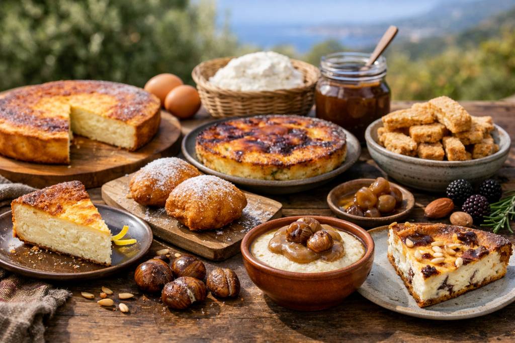5 desserts corses à découvrir : spécialités sucrées incontournables de l’île de beauté