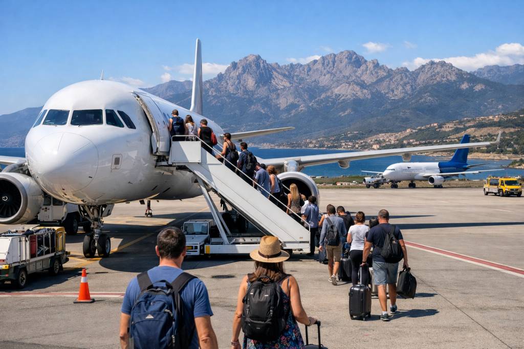 Quelles compagnies aériennes pour aler en corse du continent ? comparatif des vols et aéroports