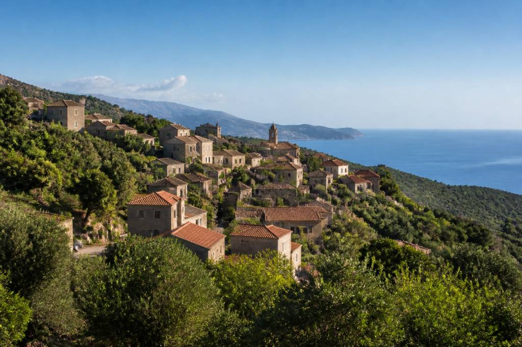 Casaglione : village corse entre mer et maquis