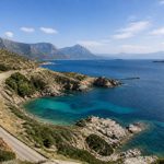 Carte corse distance entre les principales villes et sites touristiques