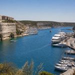 Bonifacio hafen, le port de Bonifacio en Corse