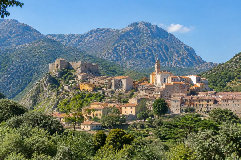 Corte : carte détaillée pour découvrir la ville et ses environs
