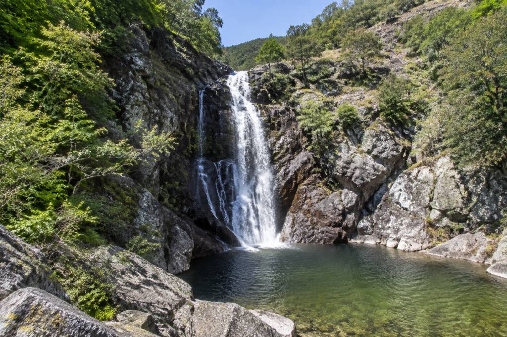 Cascade des Anglais en Corse : carte et accès au site naturel